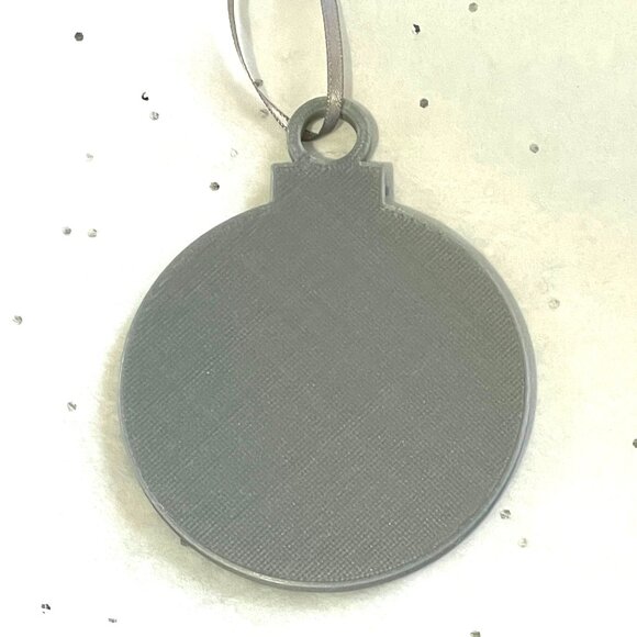 Initial S Rhinestone Blue Christmas Ornament-New! - Picture 3 of 3